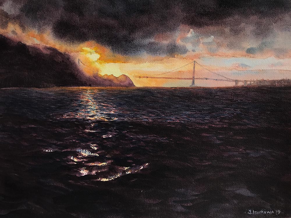 Sunrise in the Headlands