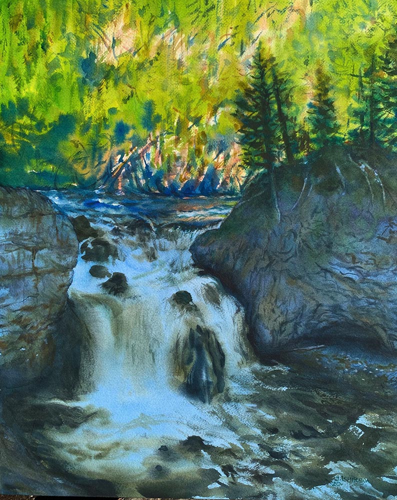Firehole Falls