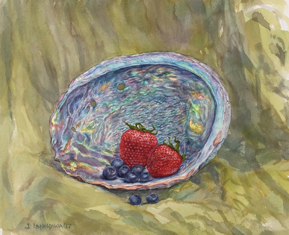 Abalone Shell & Berries