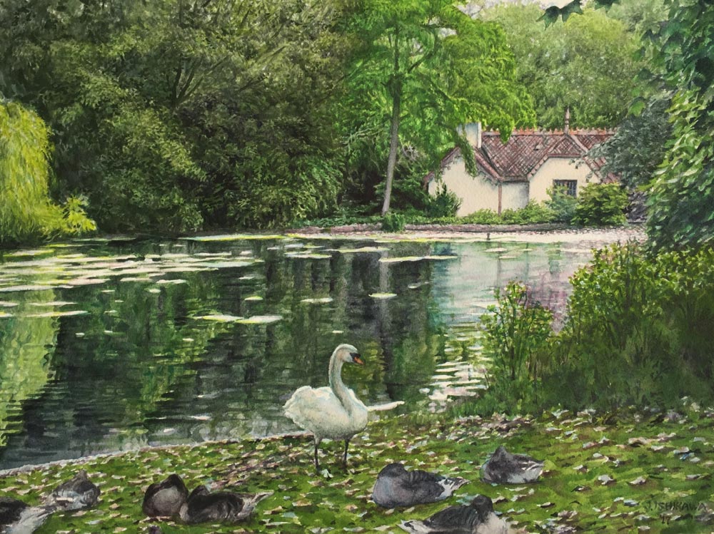 The Swan King (Duck Island Cottage, London)