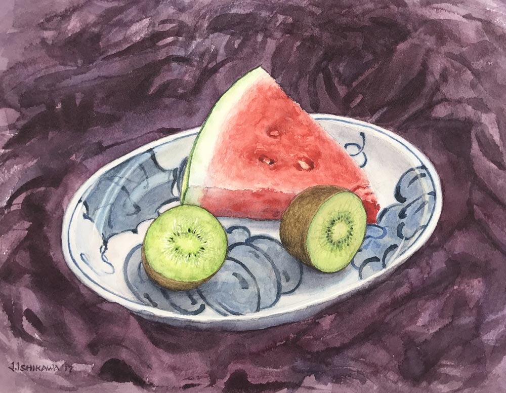 Watermelon and Kiwi