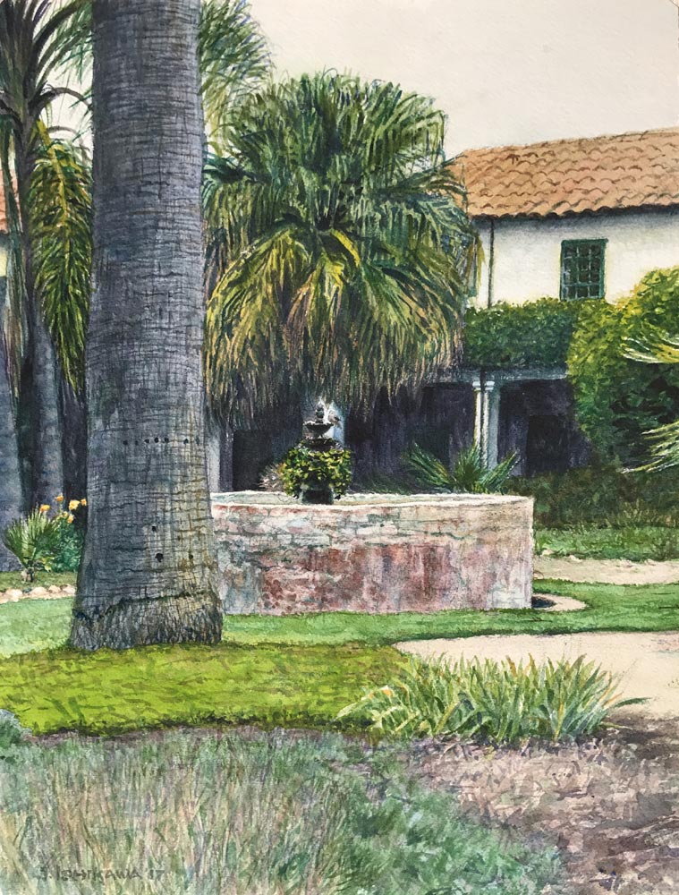 Mission Courtyard