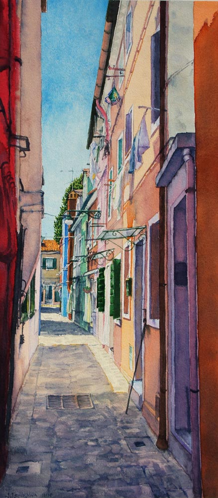 Burano Alley, Venice